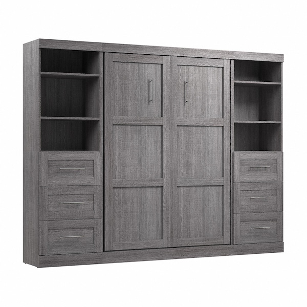 Full Wall Bed Kit, Bark Gray, 109"